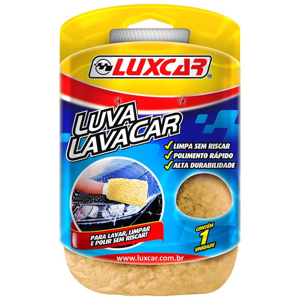 Luva Lavar Encerar Polimento Carro Lavacar Luxcar - Spare Parts and Accessories for Vehicles
