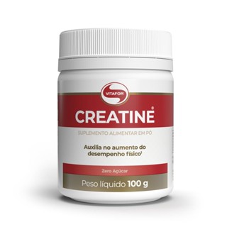 Creatine Vitafor Creatina Monohidrata em Pó 100g Selo Vlabor