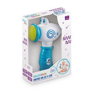 Martelo com Luz e Som Primeira Infância Multikids - BR2097