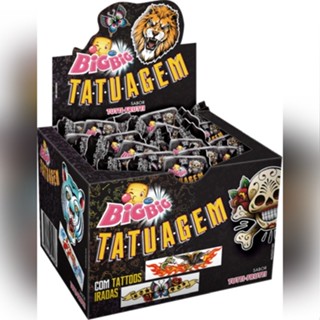 Chiclete Big Big Tatto Tutti Frutti 280g Arcor