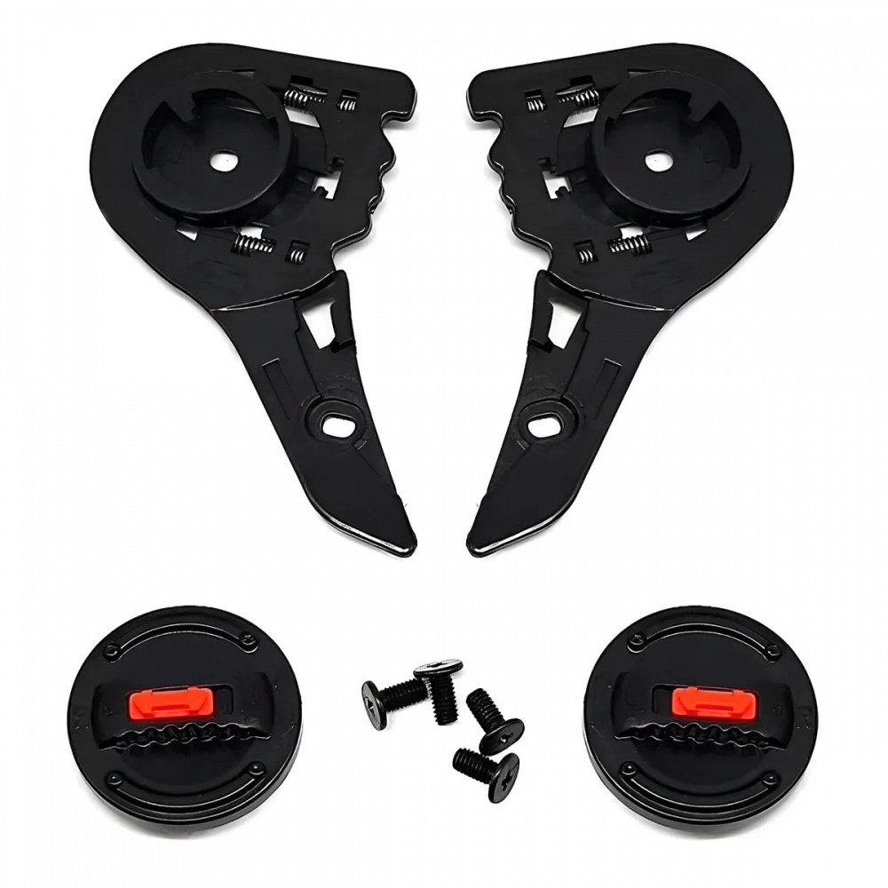 Kit Reparo Fixação Viseira Capacete LS2 FF358 FF396 Helt Strada FW3 GT Completo - Polivisor