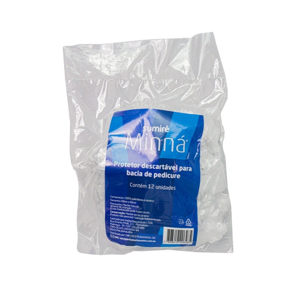 Protetor Bacia Pedicure Minná 12un em Oferta na Shopee