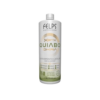 Alinhamento Capilar Felps Quiabo Xbtx OKRA 1000ml em Oferta na Shopee