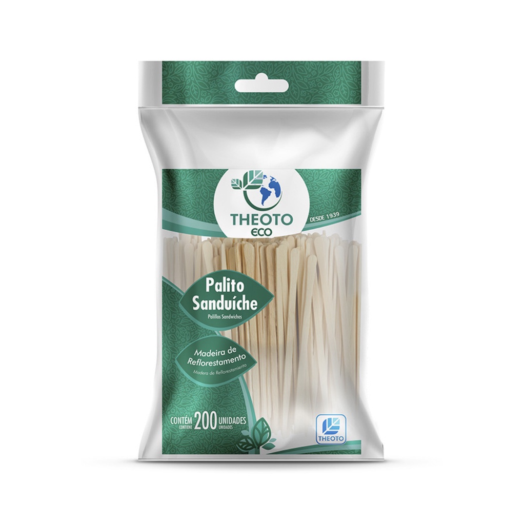 Palito Depilação Facial Theoto - 200 unidades em Oferta na Shopee