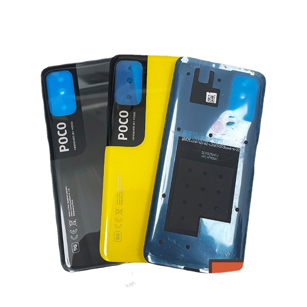 Tampa Traseira Da Bateria Para Xiaomi Poco M3 Pro 5G Compativel M2103K19PG Tampa traseira da bateria do celular