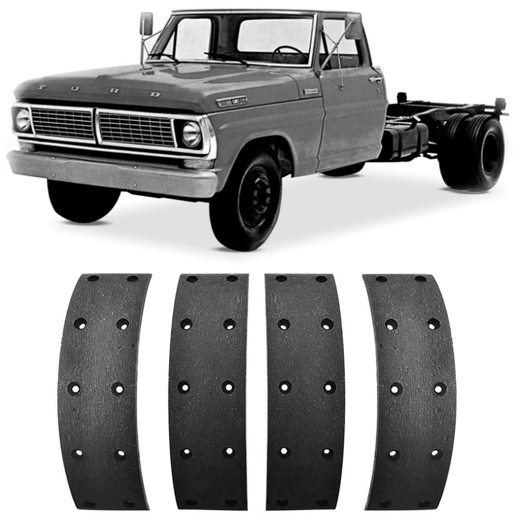 Lona Freio Dianteira Ford F-350 72 a 78 Lonaflex L533 em Oferta na Shopee