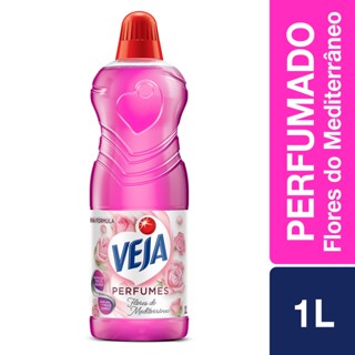Limpador Perfumado Veja 1L Flores Do Mediterrâneo