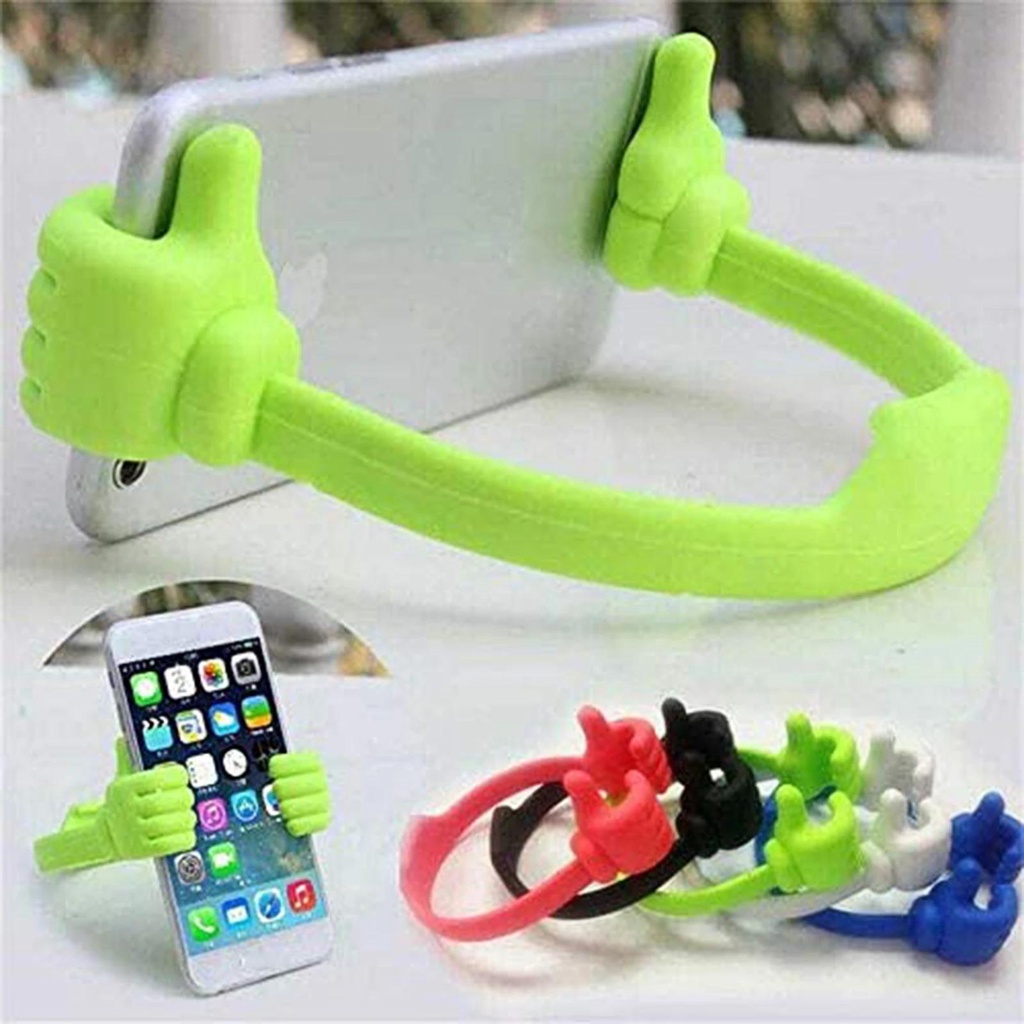 Thumbs Up Suporte Para Telefone Celular , Assistir Filme , Cama Preguiçosa , De Mesa Silicone , Universal ,