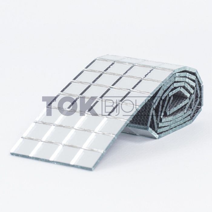 Rolo De Espelho - 1,0 X 1,0 cm - 1 Metro em Oferta na Shopee