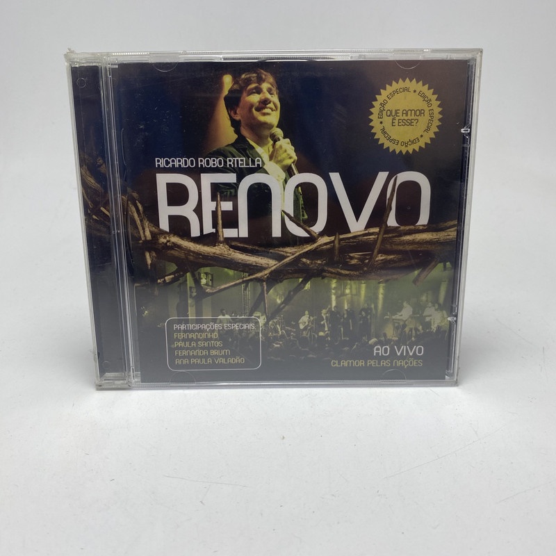 Ricardo Robortella - Renovo Ao Vivo Original Lacrado