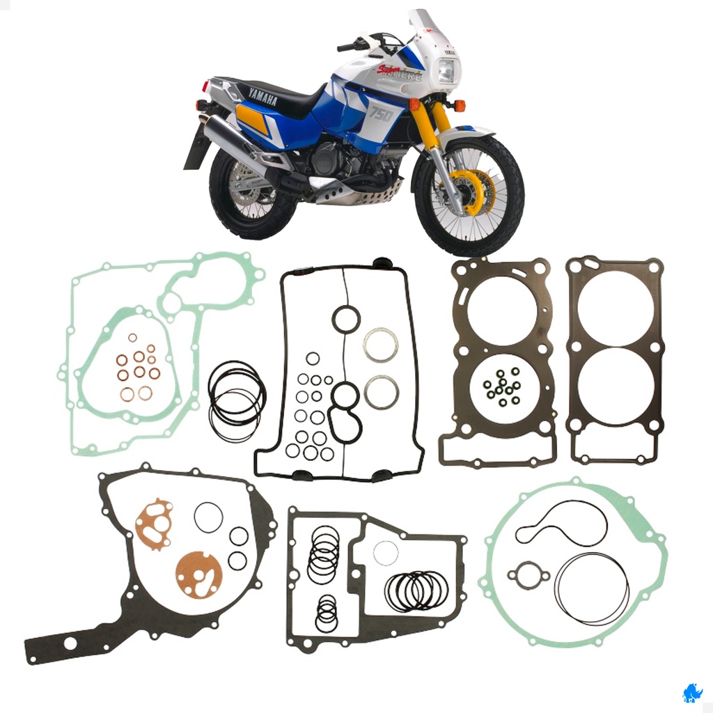 Jogo Junta Yamaha Xtz 750 Super Tenere 89 a 95 Com borracha