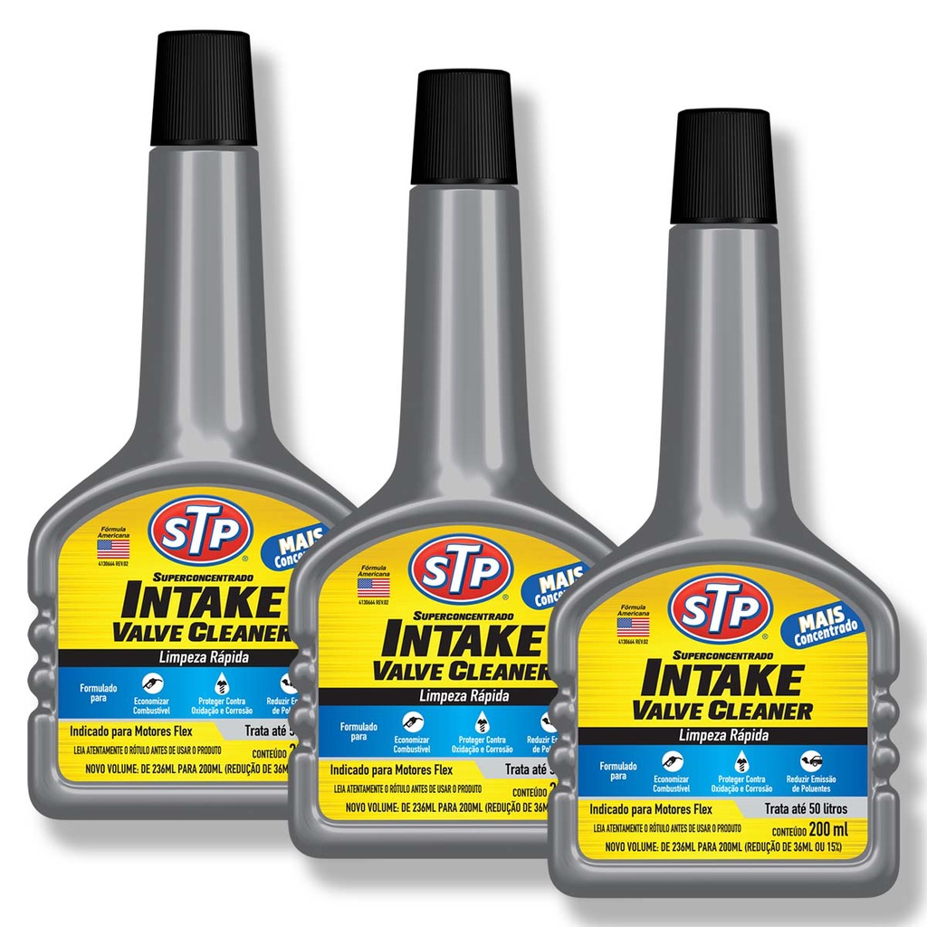 Aditivo Limpeza de Valvula INTAKE VALVE CLEANER 200ML STP 3 unidades - Spare Parts and Accessories for Vehicles