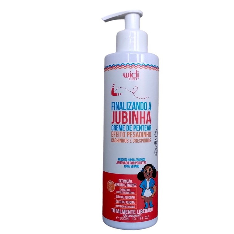 Jubinha Creme de Pentear Infantil Pesadinho Widi Care  300ml