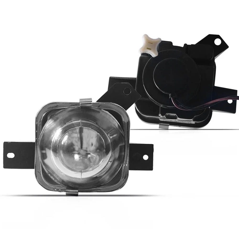 Kit Farol de Milha Neblina Gol, Parati e Saveiro G3 1999 até 2005 Botão Painel + Kit SUPER LED — imagem 2 de 2