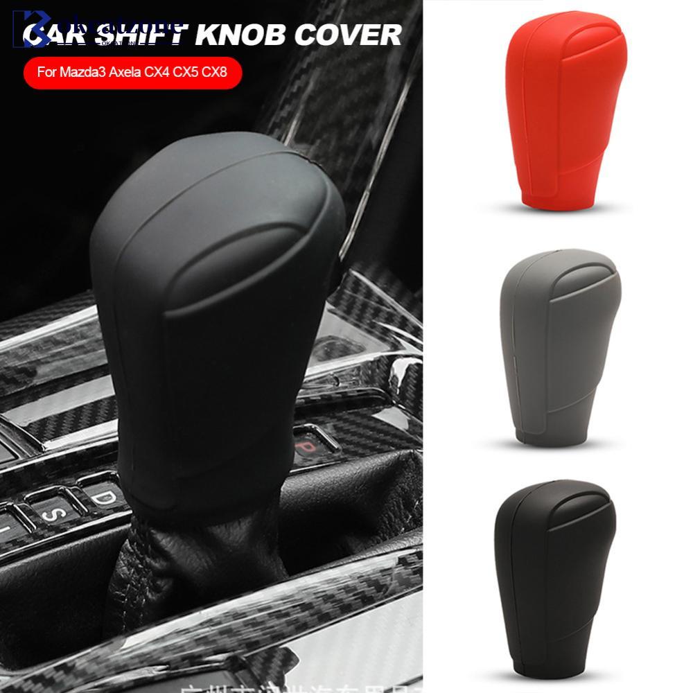 OKCATZONE Capa De Silicone Para Carro Colarinhos De Mudança De Marcha Alavanca Acessórios De Decoração Mazda3 Axela CX4 CX5 CX8 J1L3