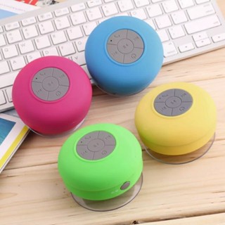 Mini Caixa de Som Bluetooth Prova D Água Portátil Banheiro Piscina Chuveiro