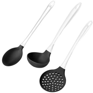 Kit Para Servir De Silicone Cabo Acrilico Preto Up Home UD032 em Oferta na Shopee