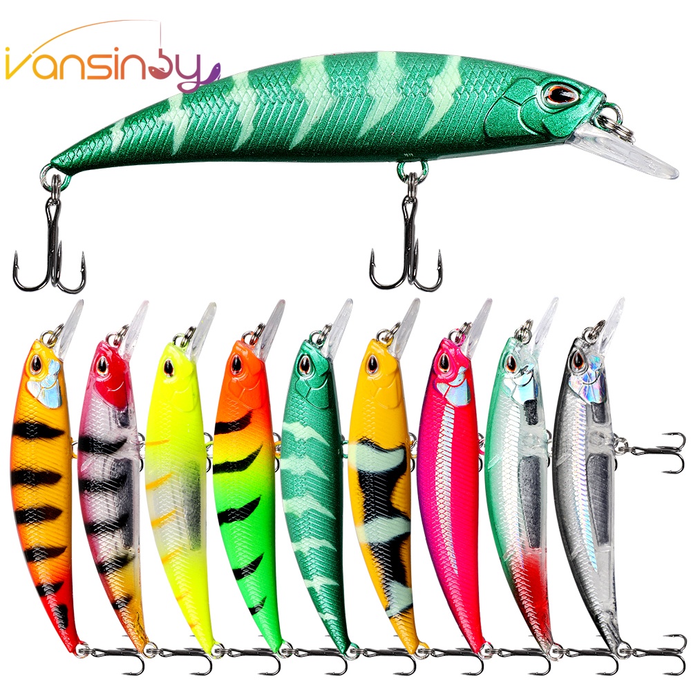 Engrenagem De Pesca 7cm/9g De Minneve Afundamento