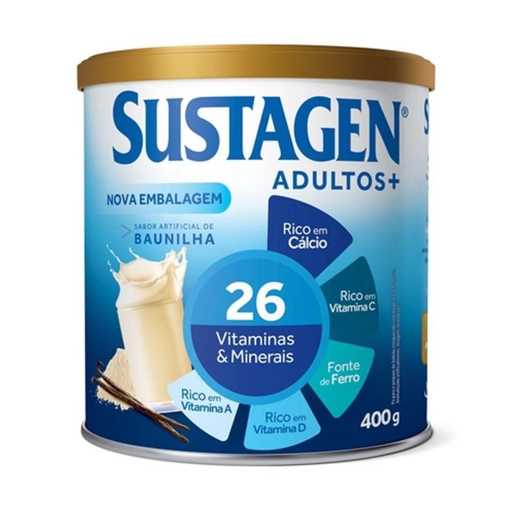 Sustagen Sabor Baunilha 400g em Oferta na Shopee