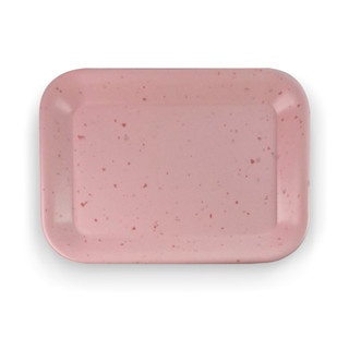 Travessa Rosa Resistente em Melamina para servir - Linha Orgânica 25,5cm em Oferta na Shopee