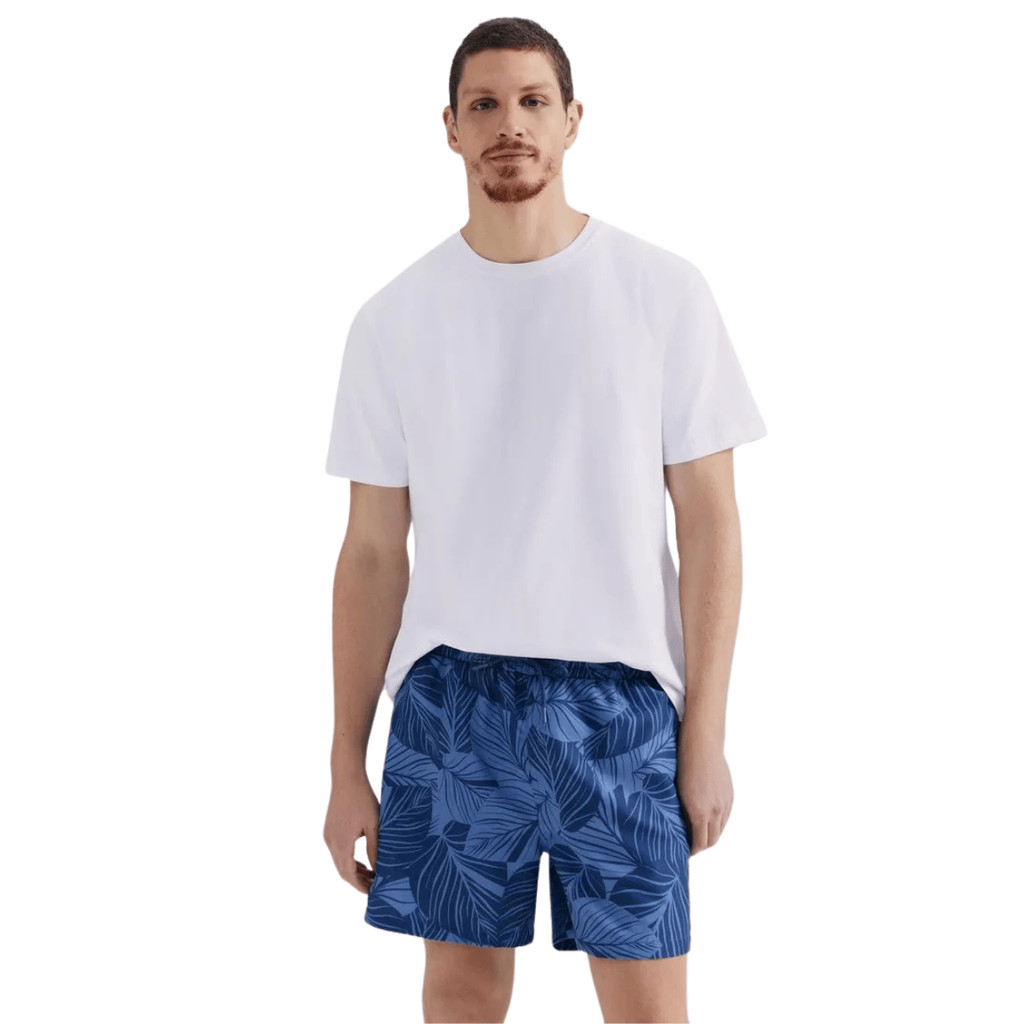 Bermuda Masculina Hering Estampada Azul