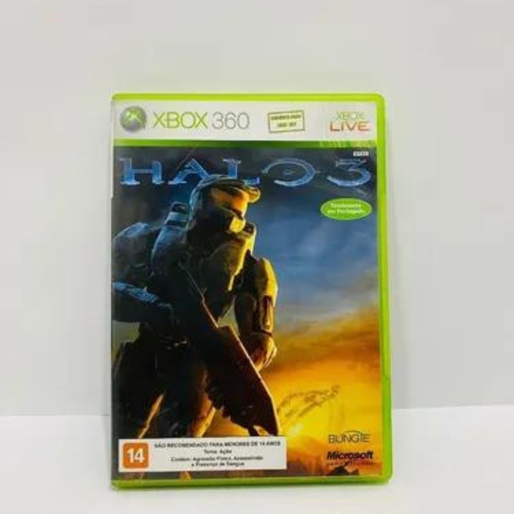 Jogo Halo 3 Xbox 360 Mídia Física Usado