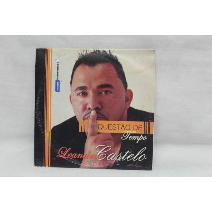 CD Leandro Castelo - Questão De Tempo (capa de papel)