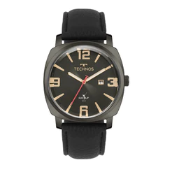 RELÓGIO TECHNOS MASCULINO GOLF COURO 2115TXE/0P