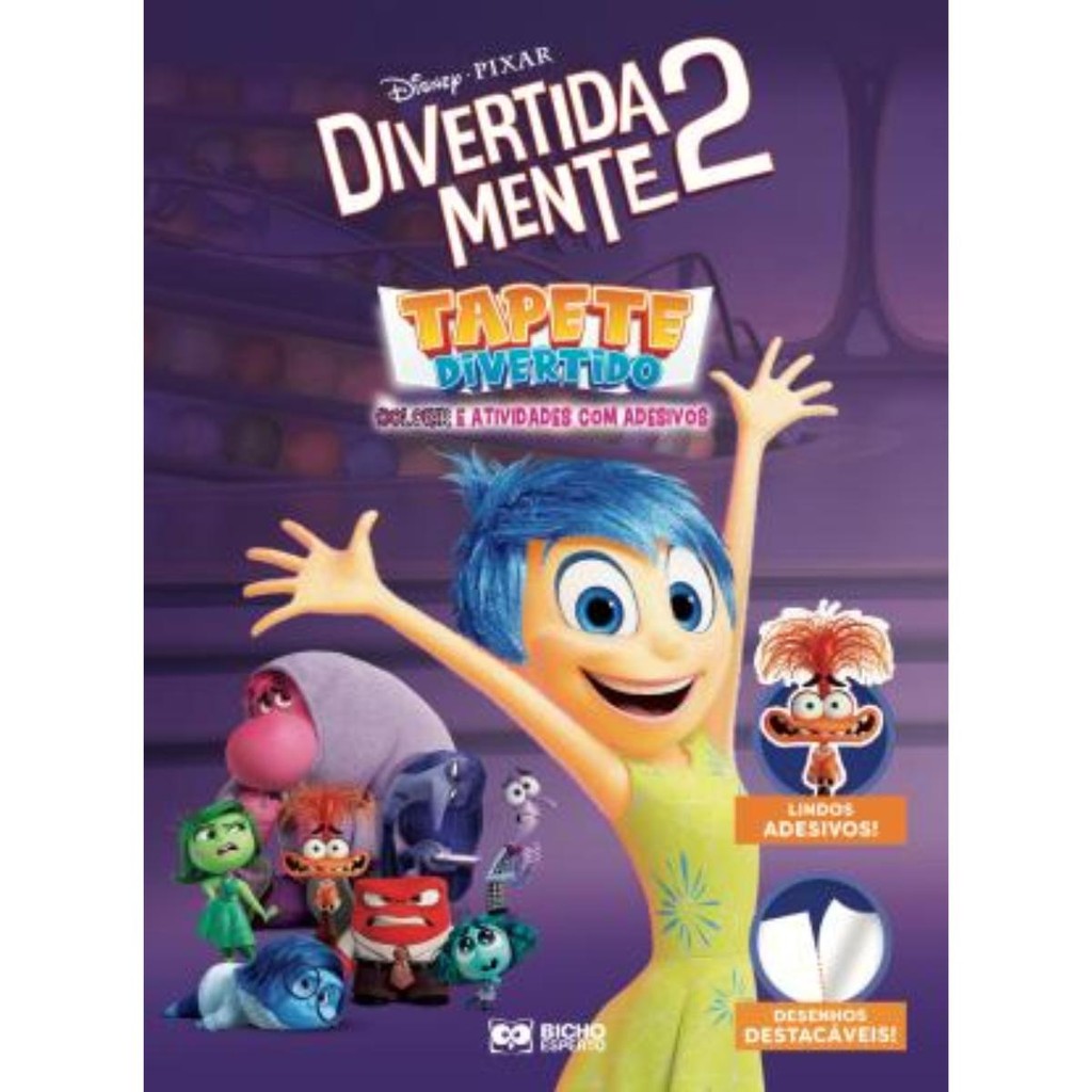 Tapete Divertido: Divertida Mente 2 em Oferta na Shopee