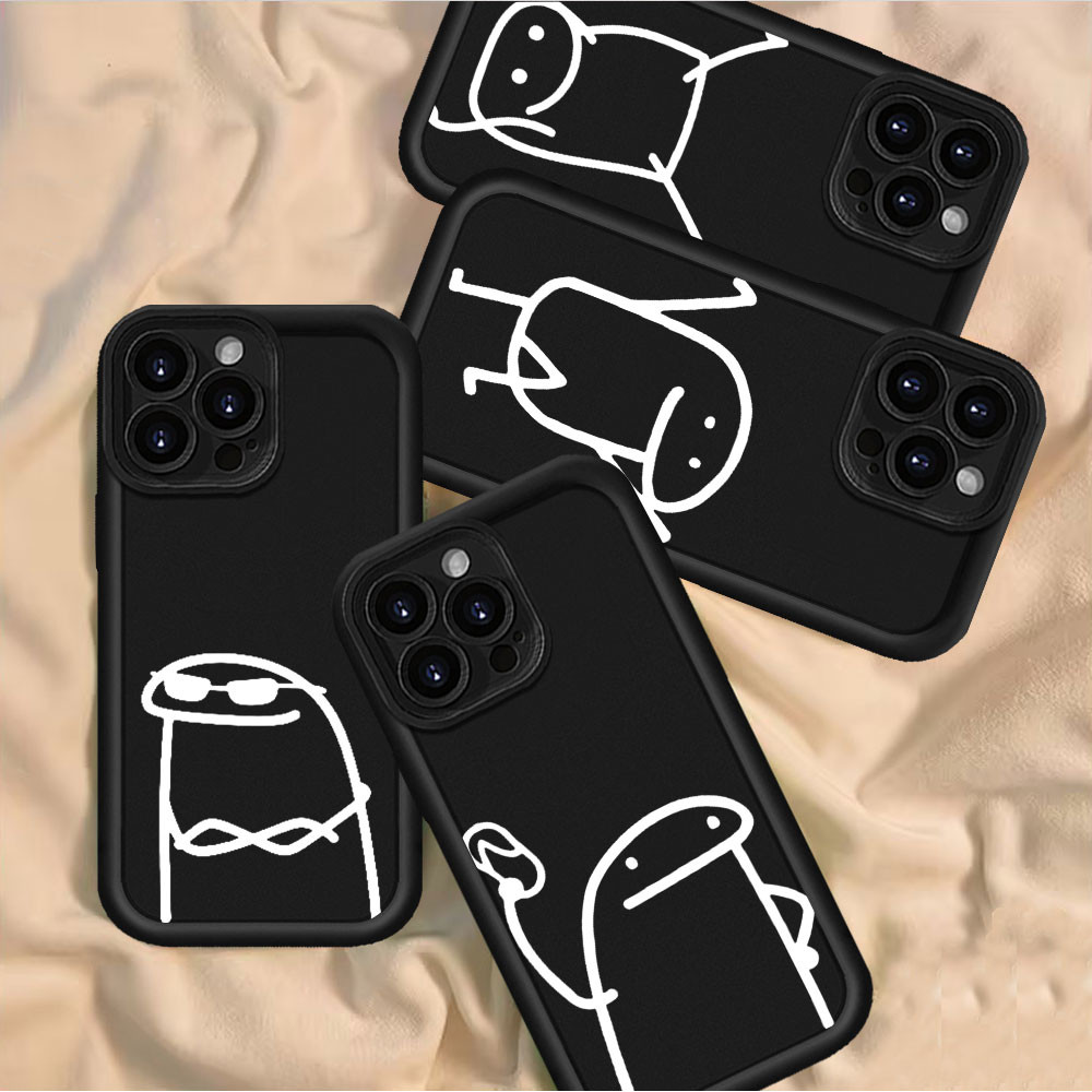 Engraçado E Peculiar Linha Figuras Caso Para Samsung S24 Ultra S24 Plus S23 S22 S21 M34 F34 A15 A14 A13 A55 A35 A54 S23F
