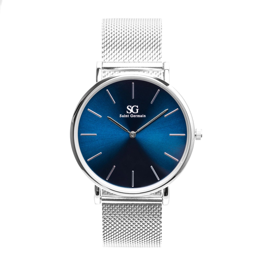 Relógio Masculino Harlem Blue Silver 40mm em Oferta na Shopee