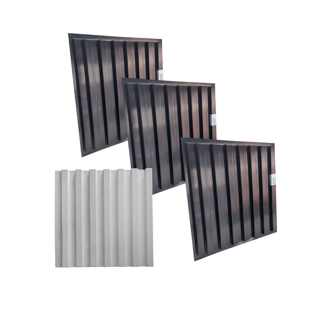 Kit 3 Formas Revestimento 3D RIPADA 50X50