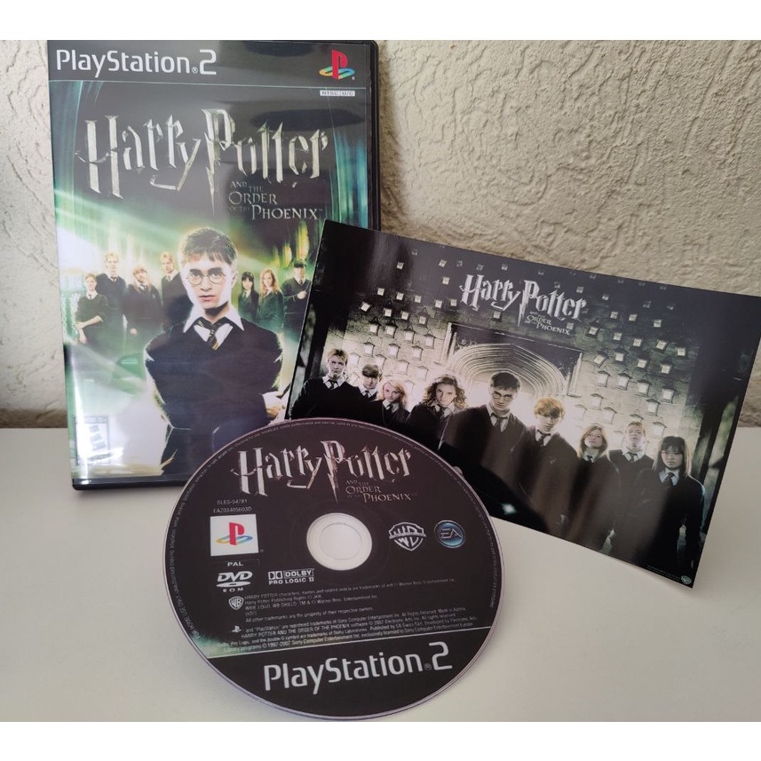 Harry Potter E A Ordem Da Fenix - PS2