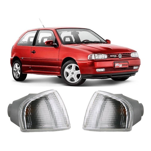 Par Lanterna Dianteira Gol Parati Saveiro G2 1995 1996 1997 1998 1999 CR Encaixe Arteb