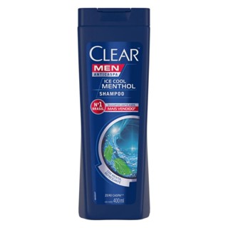 Shampoo Anticaspa Clear Men Ice Cool Menthol 400mL