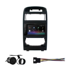 Kit Multimídia Pioneer 2 Din Astra Digital 1998 99 2000 01 02 A 2012 6,2 Pol DMH-A248BT Moldura Preta Camera Ré