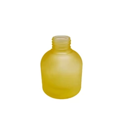 Frasco para aromatizador de Vidro Redondo - York Ouro - 100ml - 1 unidade - Rizzo
