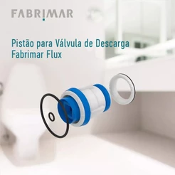 Reparo Válvula Descarga Pistão Flux Fabrimar