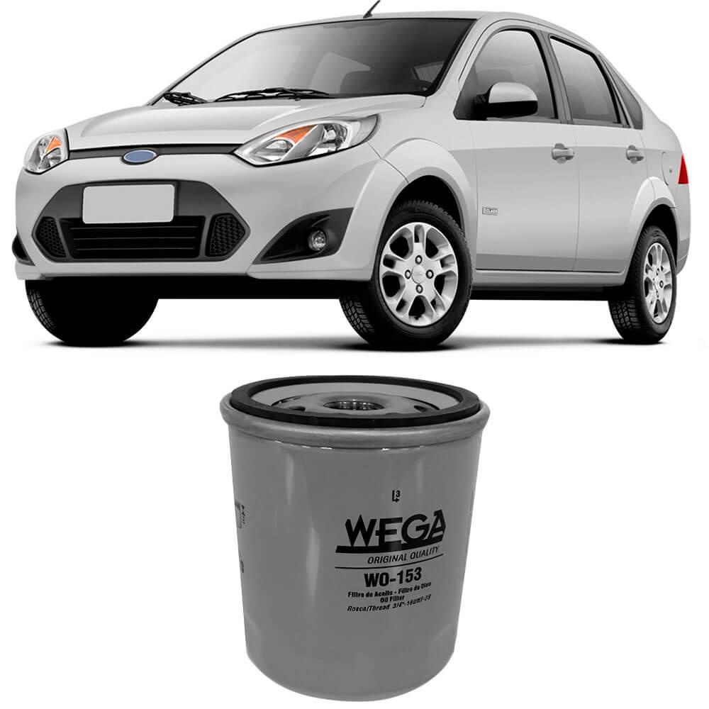 Filtro Óleo Ford Fiesta Sedan 1.6 2011 A 2015 Wega - Spare Parts and Accessories for Vehicles