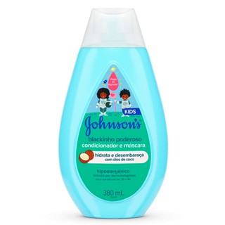 Condicionador e Máscara Infantil Johnson Baby Blackinho 380ml