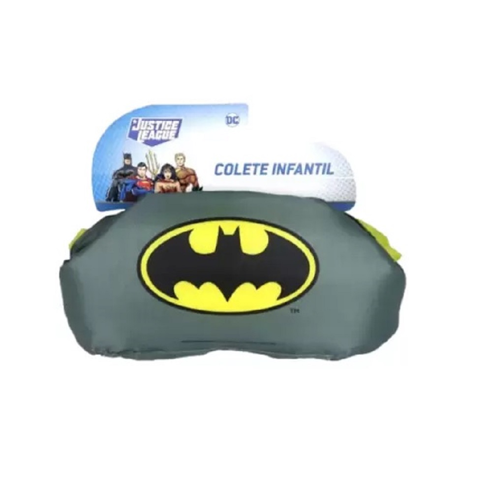 Colete De Natação Infantil Batman 2 A 6 Anos Até20kg Belflix em Oferta na Shopee