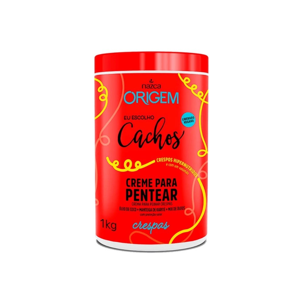 Creme Para Pentear Leave In Nazca Origem Crespas 1kg em Oferta na Shopee