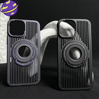 Capa Magnética Para IPhone 15 Pro Max 14 13 12 Dissipação De Calor Dura De Choque Respirável