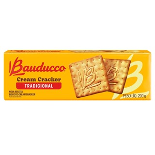 Biscoito Cream Cracker Bauducco 200g