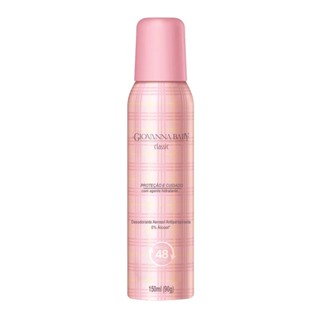 Desodorante Giovanna Baby Classic Rosa Aerosol Antiperspirante 48h com 150ml