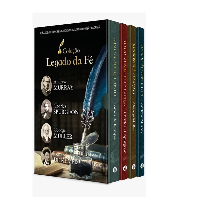 BOX - LEGADO DA FE em Oferta na Shopee