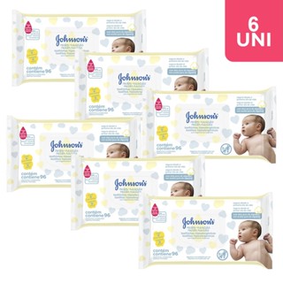 Kit 06 Unidades Lenços Umedecidos Johnson