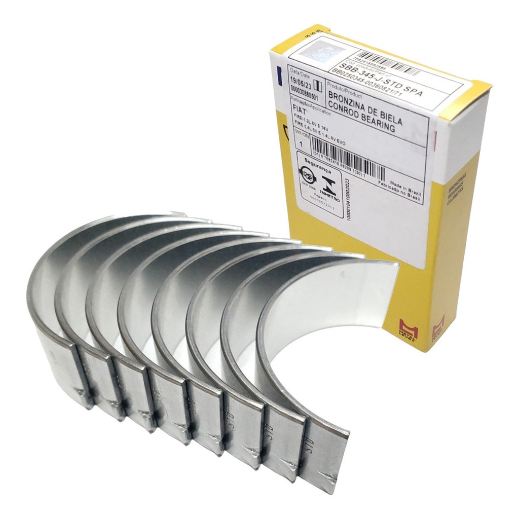 Jogo Bronzina de Biela Casquilho Movel Uno Palio Siena Doblo Punto Idea Strada 1.3 1.4 Fire Evo em Oferta na Shopee