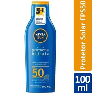 Protetor Solar Nivea Sun FPS50 com Pantenol 100ml