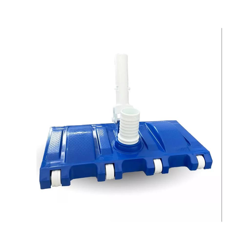 Aspirador Para Limpeza De Piscina 8 Rodas Bocal Articulado Para Piscina de Fibra e ALVENARIA